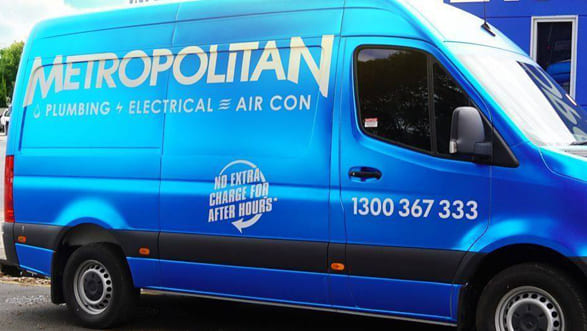 Metropolitan Plumbing Canberra Vans Image