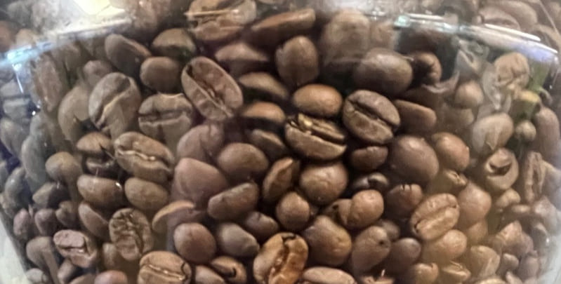 ground or unground coffee beans can clog your drain